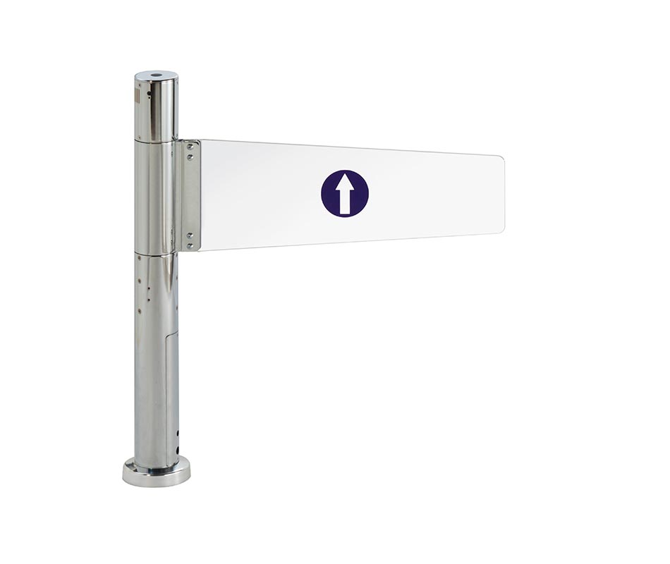 be-gate in plexiglass